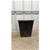Image 3 : Coal Shuttle with Hinged Lid,Handle, and Side Handle