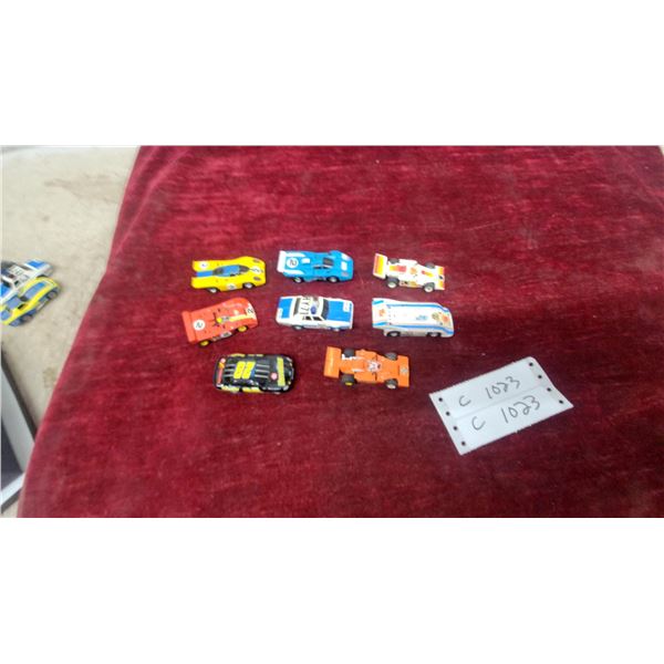 Vintage H.O. Scale Slot Cars Including Formula, Sports Prototypes, NASCAR Havoline 8 X