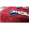 Image 5 : 8x Vintage H.O. Slot Racing Game Cars Including Ford Racer, HY-71 Police Car, Goodyear Racer