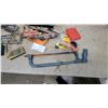 Image 2 : Blue-Framed Hacksaw with Orange Blade, Staplers, Drill Bits, Hole Saws, DeWalt Bits and More