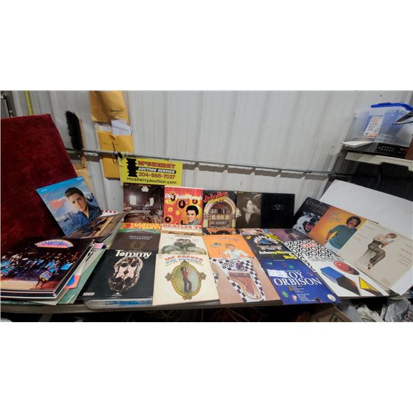 Vintage Vinyl Records Including The Who, Elvis, Beatles, Lionel Richie, Eagles, Steppenwolf