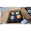 Image 2 : 2x Full Boxes of Assorted 7" 45 RPM Vinyl Records Including Bell, Capitol, Columbia and More