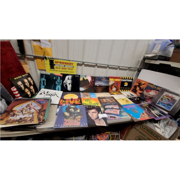 Assorted Vinyl Records Including Zodiac Mindwarp, Thomas Dolby, Fools Gold
