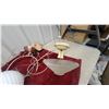 Image 2 : Vintage Light Fixtures: Copper Two-Light Pendant, Brass Sconce, Gold Semi-Flush Mount and More