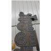 Image 2 : Wooden CPR No. 1 "Countess of Dufferin" Steam Locomotive Decorative Wall Art Sign 8' Long