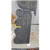 Image 3 : Wooden CPR No. 1 "Countess of Dufferin" Steam Locomotive Decorative Wall Art Sign 8' Long