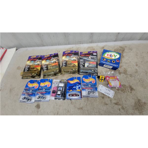 Hot Wheels and Johnny Lightning Top Fuel Legends Die-Cast Cars, eBay Calendar, and More