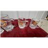 Image 2 : A&W Root Beer Collectible Mini Mugs Including 1919 Anniversaire Stein and Logo Visor Hat