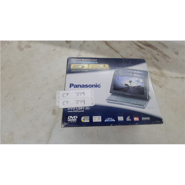 Panasonic DVD-LS91 Portable DVD/CD Player with 9" Screen and 6-Hour Battery