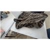 Image 5 : Vintage Fur Garments Including Brown Faux Fur Coat, Black Fur Coat, and Black Tail Stole