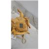 Image 6 : Push-Button Telephone Carved from Natural Burl Wood with Coiled Cord Amazing Phone