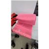 Image 5 : Hutt Mills Merino Wool Blanket, Orange Striped Camp Blanket, Pink New Zealand Wool Blanket