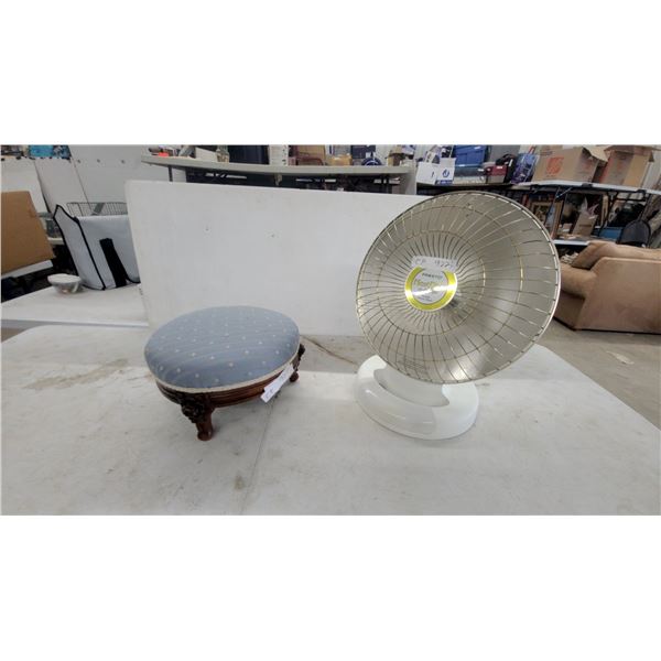 Presto HeatDish Plus Footlight Parabolic Electric Heater With Tilt and Swivel Base