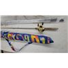 Image 3 : Shimano Ultra Cast Baitcasting Rod and Reel, Patterned Beach Mat, and Window Blind Headrail