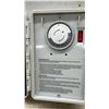 Image 4 : 300-Watt Halogen Outdoor Security Light and GE Model 15253 120/240V 24-Hour Timer Switch