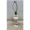 Image 1 : Aladdin Alacite Vintage Electric Table Lamp with Urn Body, Floral Pattern and Final Shade, 24" H