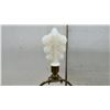 Image 6 : Aladdin Alacite Vintage Electric Table Lamp with Urn Body, Floral Pattern and Final Shade, 24" H