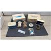Image 1 : Vintage Collectables: Dutch Masters Cigar Boxes, Edgeworth Tin, Skrip Ink, Coin Banks and More