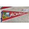 Image 4 : 1950s Mexico and Acapulco Felt Pennants, 1961 Jai Alai Tickets, 1959 Sealed Yoli Soda and More