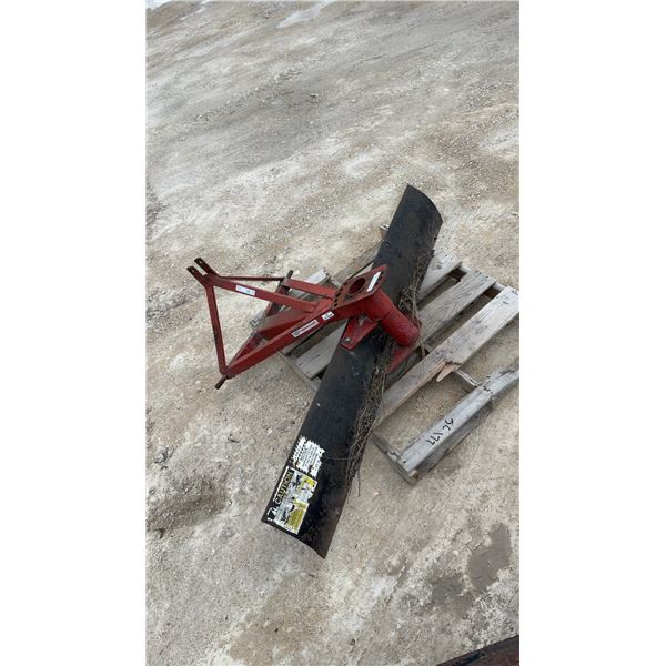 6ft Tractor Blade & 3-Point Hitch