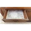 Image 5 : Antique Oak Store Counter with Drawers & Cabinet 71 x 20 x 34