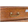Image 7 : Antique Oak Store Counter with Drawers & Cabinet 71 x 20 x 34