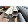 Image 3 : 7 Lengths of 4" and 3" PVC Pipe, Longest Is 143"