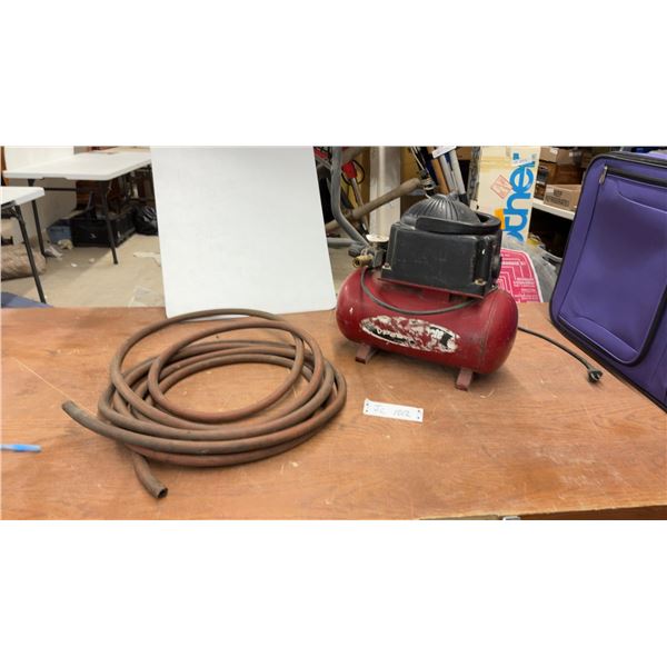Campbell Hausfeld VP Series Portable Electric Air Compressor with 2-Gallon Tank and Hose