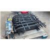 Image 3 : 11 3ft Fence Panels, Posts, & Gate