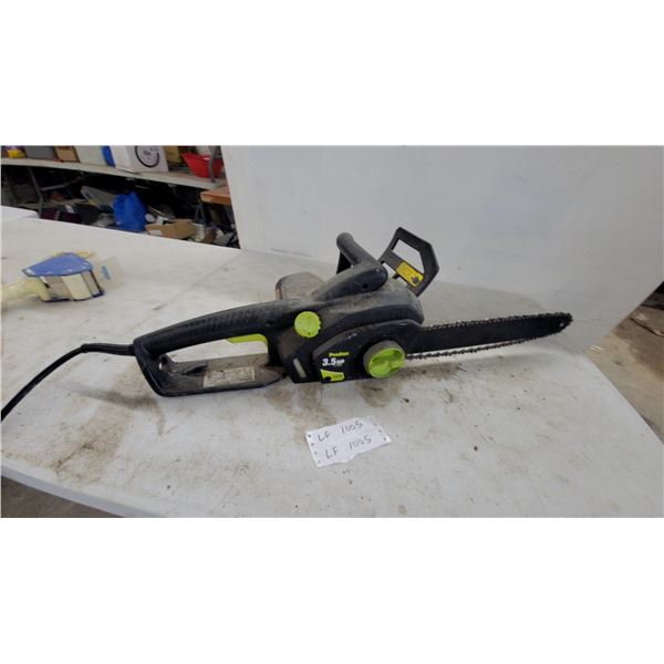 Poulan 14" 3.5 Horsepower Electric Chainsaw