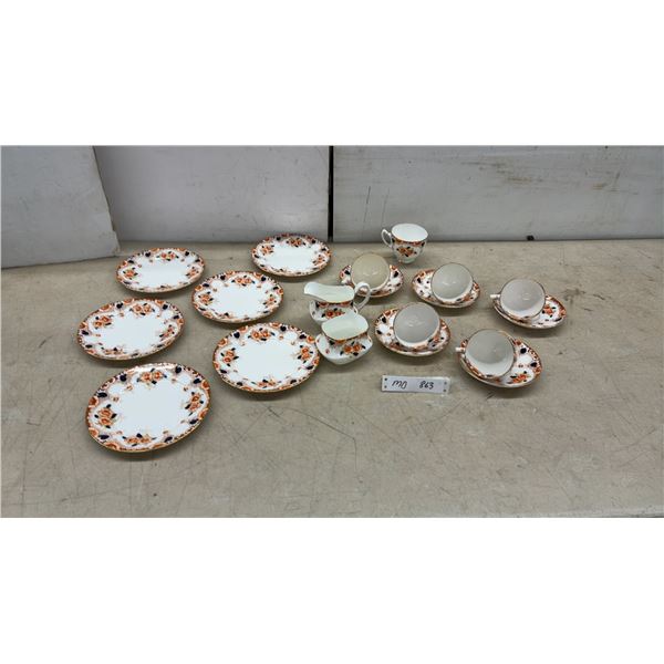 Paragon Fine Bone China Old Imari Pattern Tea Set, Plates, Cups, Saucers, Creamer and More