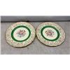 Image 2 : Set of 6 Johnson Bros. Victorian Pattern Decorative Plates with Floral Bouquet and Gold Border