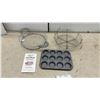Image 5 : Electric Skillet, Dazey Nutri-Broil Smokeless Broiler, Muffin Pan, Griddle, and More