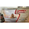 Image 2 : New Coleman Raised Quickbed Queen Air Mattress w/ Electric Pump & Coleman Propane Heater