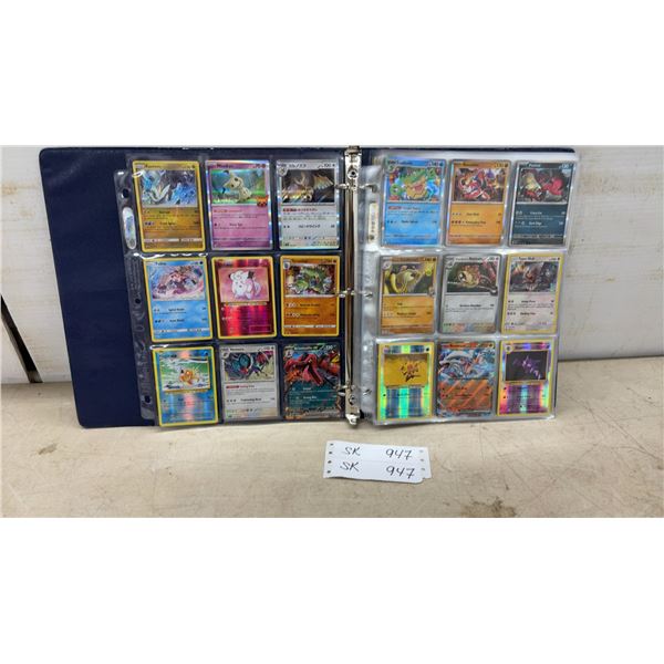Binder of 100 and More Pokémon Cards Including Holo, Reverse Holo, Full Art