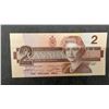 Image 3 : 1986 Bank of Canada $2 Banknote, Birds of Canada Series, Serial CBH1533221