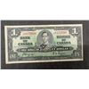 Image 3 : 1937 Bank of Canada One Dollar Banknote, King George VI, Coyne/Towers Signatures