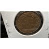 Image 2 : 1917 Canadian One Cent Coin Featuring King George V in 2 x 2" Coin Flip