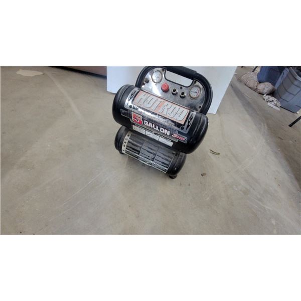 Powerbuilt Hot Rod Series 5 Gallon 3 HP Portable Twin Tank Air Compressor