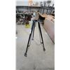 Image 2 : Heavy-Duty Adjustable Tripod Jack Stand with Threaded Height Adjustment and Chain-Linked Legs