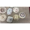 Image 3 : Two White Ceramic Chamber Pots and Ten Assorted Antique Decorative Lids