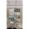 Image 1 :  9 License Plates: BC, Ontario, California, Colorado & Minnesota