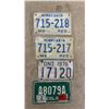 Image 2 :  9 License Plates: BC, Ontario, California, Colorado & Minnesota