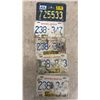 Image 3 :  9 License Plates: BC, Ontario, California, Colorado & Minnesota