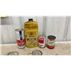 Image 2 : Vintage Ski-Doo Motor Oil, OMC, Homelite, Terry, Wynn's, Prestone Cans and Bottles and More