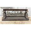 Image 2 : Antique Wood Shelf, Black Forest Chamois Wall Hanging, Horseshoe Coat Rack and Deuces Wild Puzzle
