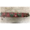 Image 5 : Antique Wood Shelf, Black Forest Chamois Wall Hanging, Horseshoe Coat Rack and Deuces Wild Puzzle