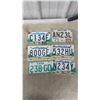 Image 2 : Collection of Manitoba and Saskatchewan License Plates, Novelty Plates, and Dealership Frame - X17
