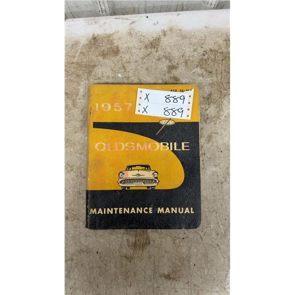 1957 Oldsmobile Manual