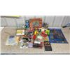 Image 1 : Vintage Toy Lot Including View-Master, Tracie Toons Comics Set, Spider-Man Posters, Batman VHS